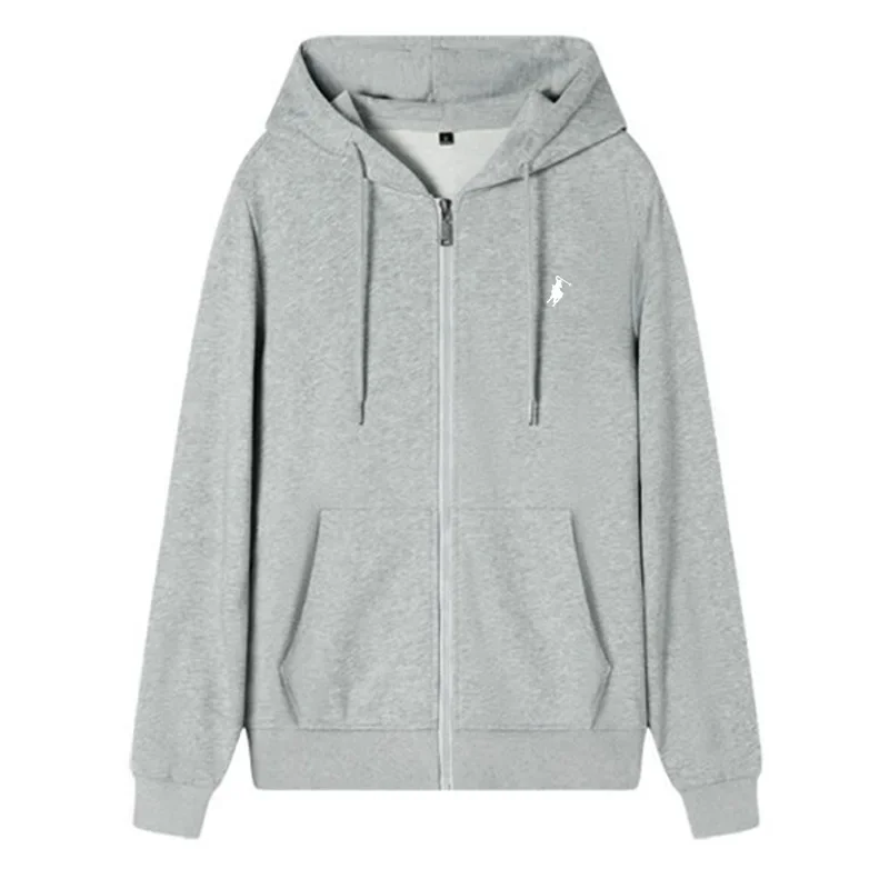 

Men's trendy sports sweatshirts for autumn and winter, long-sleeved zipper coats for men and women jogging and fitness outdoors