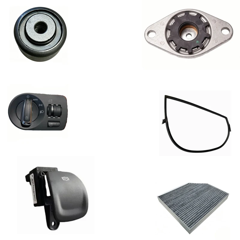 support plate Multi control switch, used for parking lights, driving lights, and rear fog lights Inner door seal