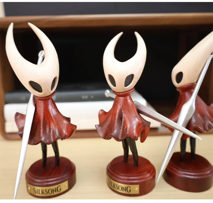 New In Stock Hollow Knight: Silksong Hornet Solid Wood Desktop