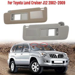 Dla Toyota Land Cruiser J12 2002-2009 2003 74310-6A020 Osłona przeciwsłoneczna z lampą Szara lewa prawa strona Osłona przeciwsłoneczna Osłona przeciwsłoneczna