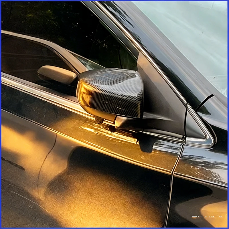 

Car Styling For Nissan Sentra 2012-2019 Rearview Mirror Cover Cap Housing Replace Style Trim Style Auto Accessories