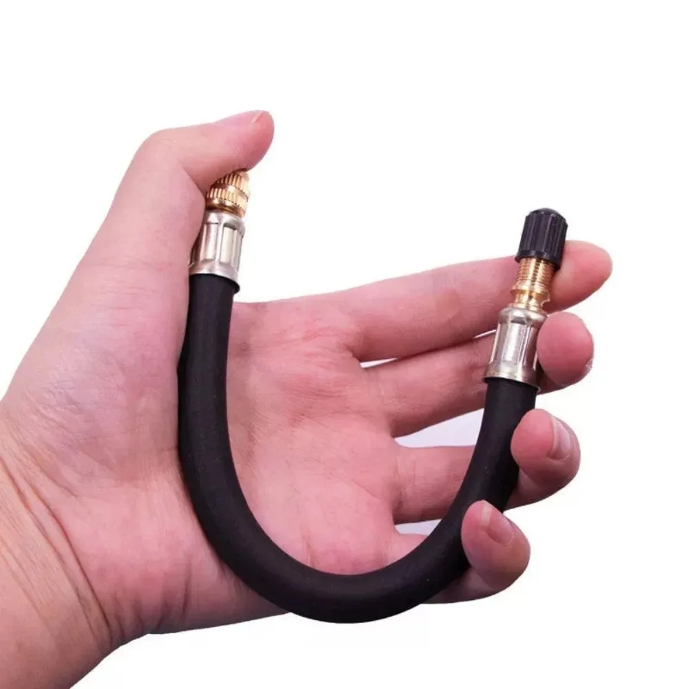 15/21cm Air Nozzle Inflator Extension Rod Air Nozzle Inflator Extension Rod Multifunctional Connecting Hose Extended Pipe Pump