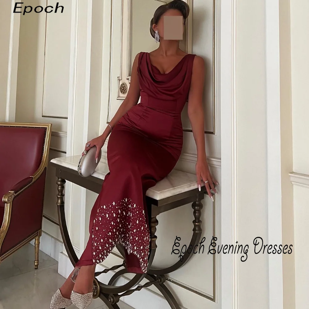 Epochales formelles langes Abendkleid فساتين مناسبة رسمية elegant gerade ساتين سفرنسائيه فbeo