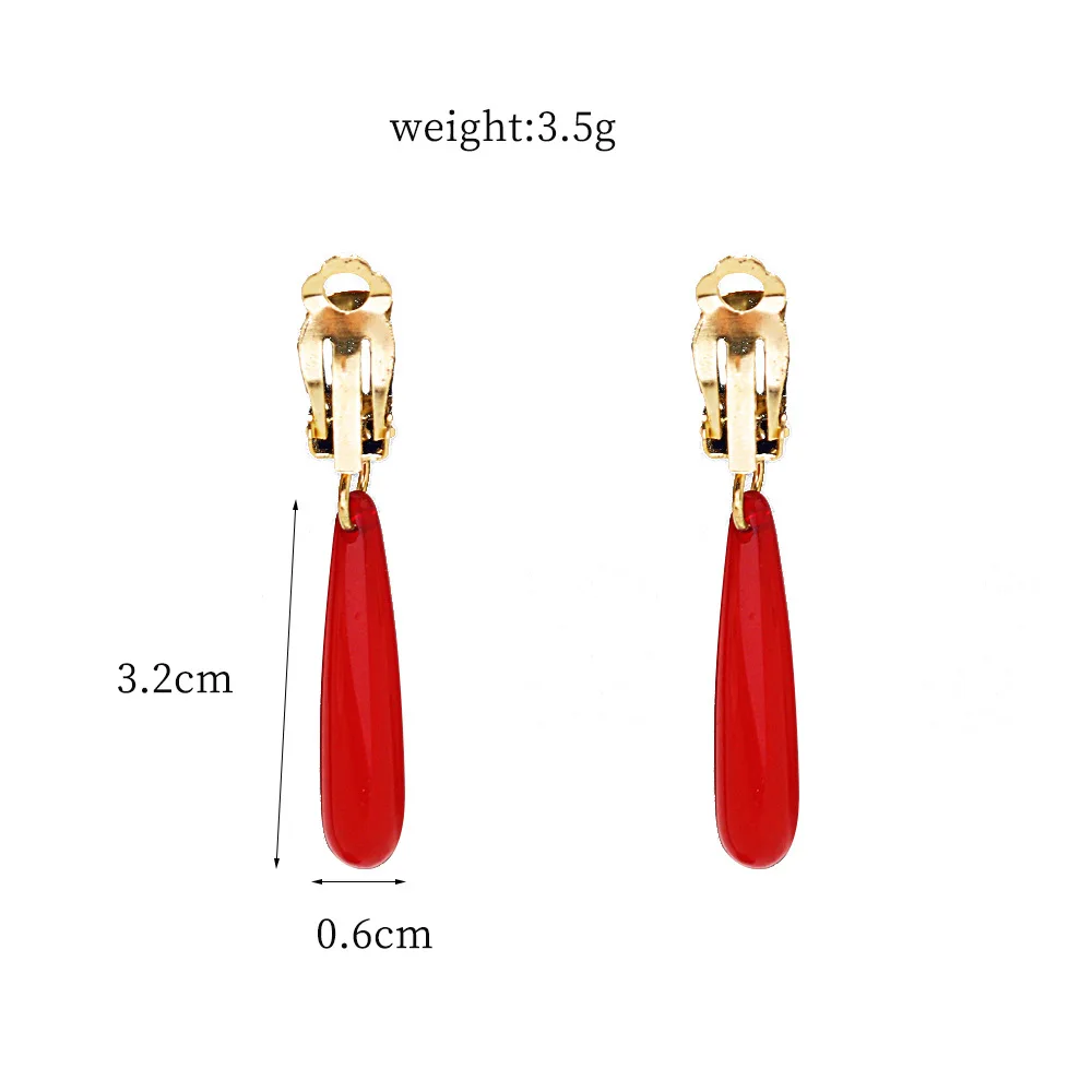 New Anime Keychain,Beyond Journey's End Red Earrings Frieren At The Funeral Frieren stud Earrings Pendant Frieren Elf Cosplay image 4