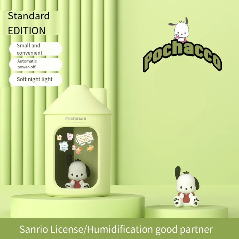 Sanrio-serie USB-luchtbevochtiger Hello Kittle Double Spray Kantoorluchtbevochtiger met hoge capaciteit Huishoudelijk Desktop Mute Slaapkamer Kerstmis