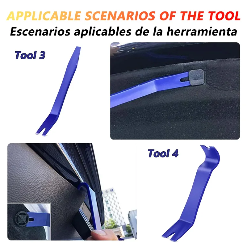 iLMH Car Hand Tool Set Car Disassembly Tool Kit Stereo Repair DVD Repair Tool Dashboard Removal Tool Interior Plastic Trim Panel 썸네일 5