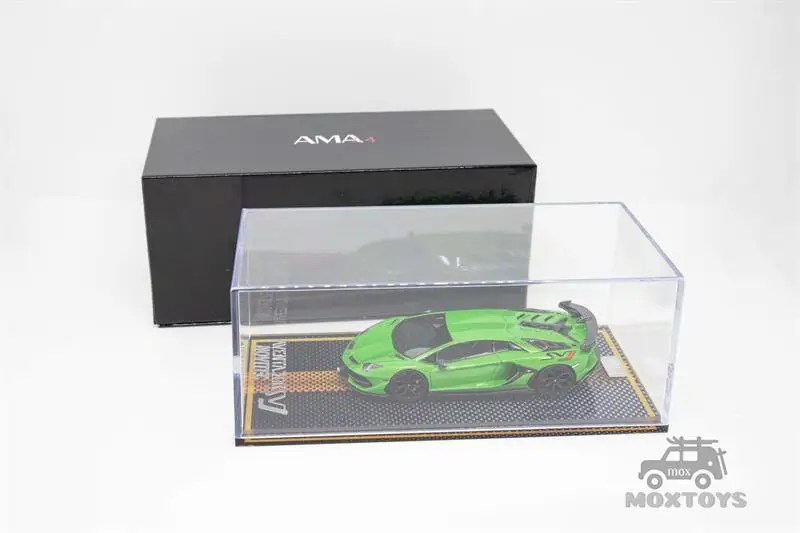 AMA64 1:64 Aventador SVJ LP770-4 Novitec Version Resin Model Car