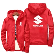 Chaqueta Suzuki de Moto de Moda para Hombre