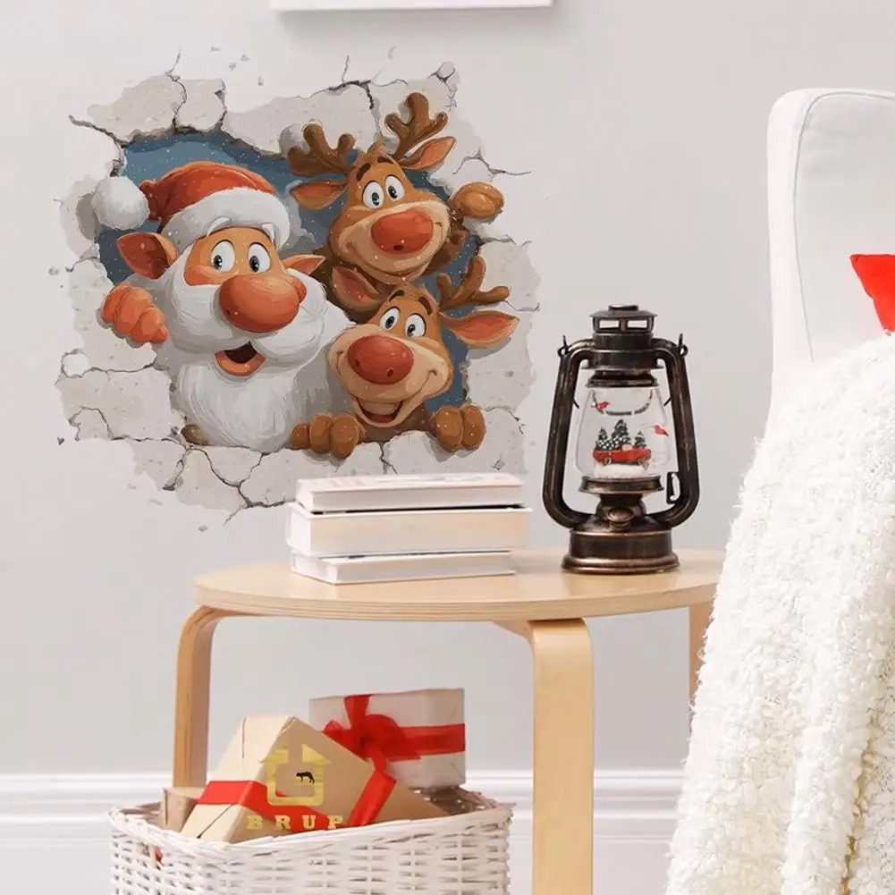 Natal boneco de neve adesivo higiênico feliz natal festa decoração 2025 natal decoração do banheiro navidad natal presente de ano novo 2026