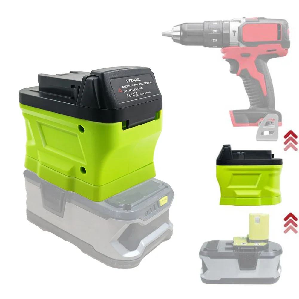 

For Dewalt Battery Adapter Battery Usage 4.3x2.7x3.6inch Battery Converter Enhanced Runtime Lightweight Design