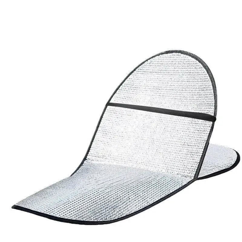 ~Motorcycle Electric Bikes Summer Sun Protection Seat Pad Reflective Aluminum Insulation Waterproof Heat Cushion