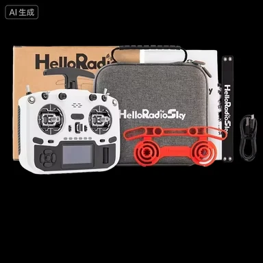 HelloRadio V14 MAX FPV Transmitter EDGETX Open Source 2.4GHz ELRS Remote Controller CNC Metal Joystick