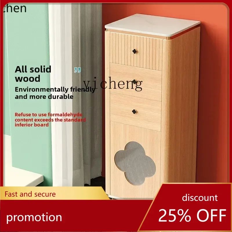 

HXL modern light luxury safe solid wood invisible anti-theft living room display storage intelligent hidden safe