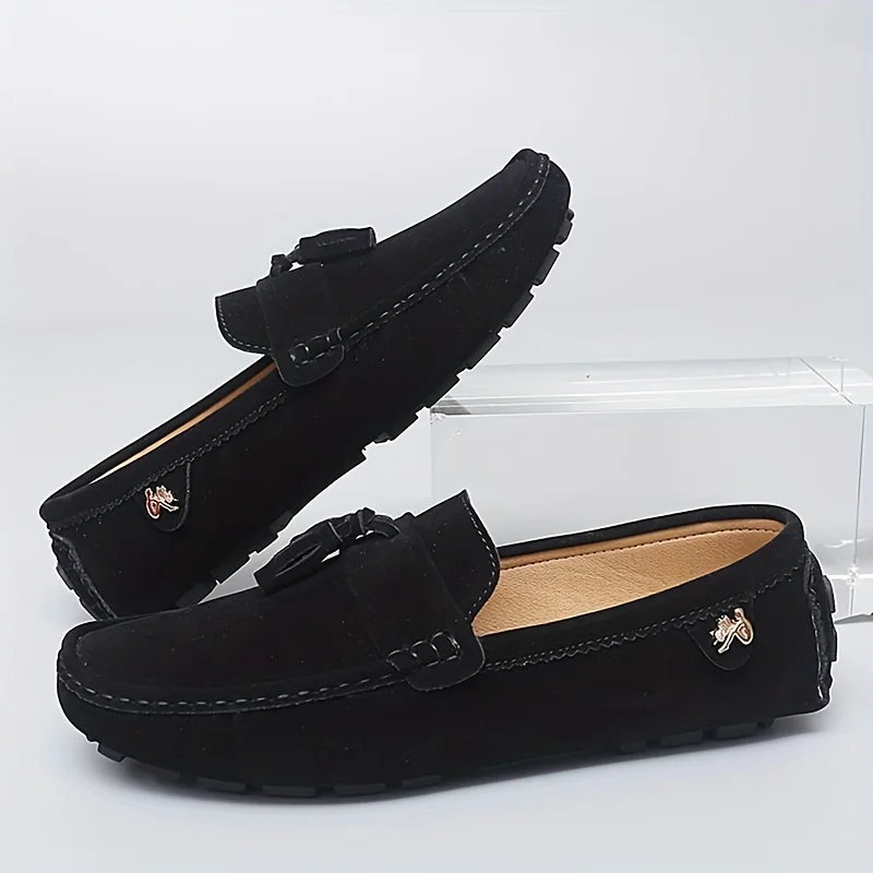 Men Casual Shoes Luxury Brand 2023 Mens Loafers Moccasins Breathable Slip on Black Driving Shoes Plus Size 35-48  Designer Shoes