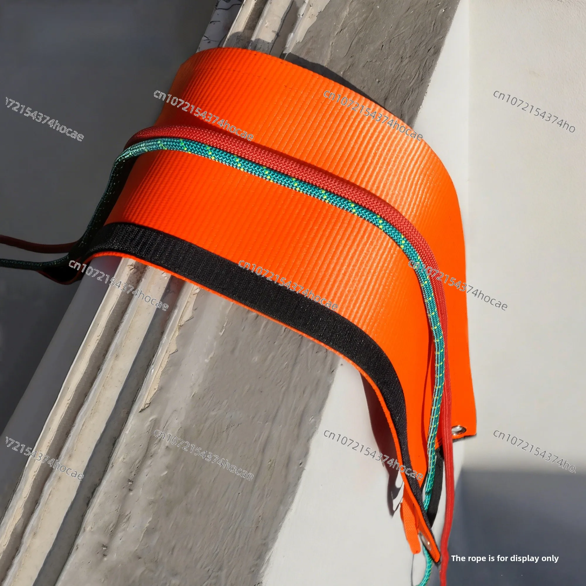 Quiet High-altitude Operation Cable Rope Protection Cover Magic Safety Rope Anti-wear Pad Outdoor Climbing Cam...