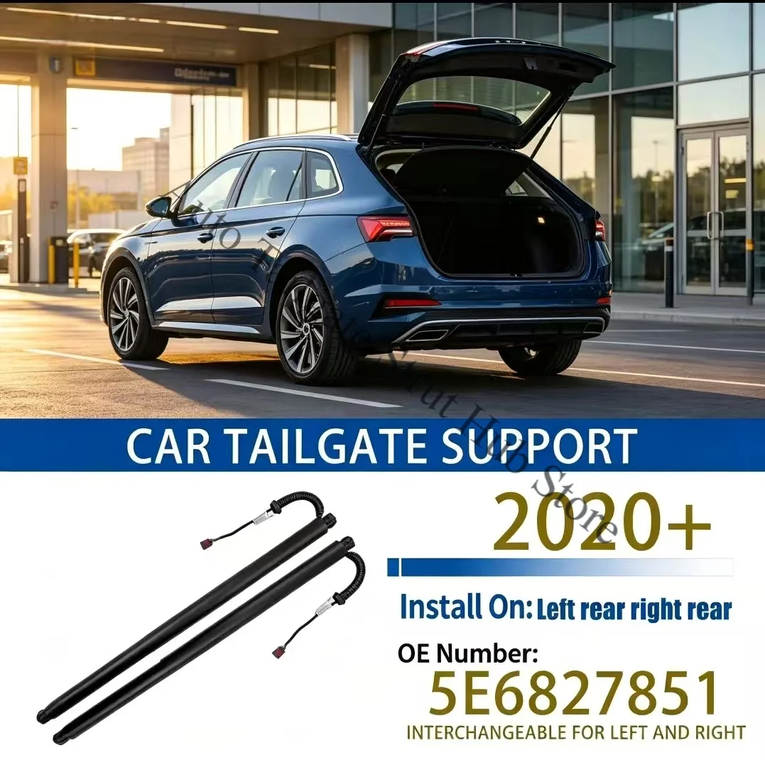 Trunk Shock Absorber For 2020+ NX SKODA OCTAVIA IV sedan/liftback Electric Tailgate Gas Spring Struts L R Universal 5E6827851