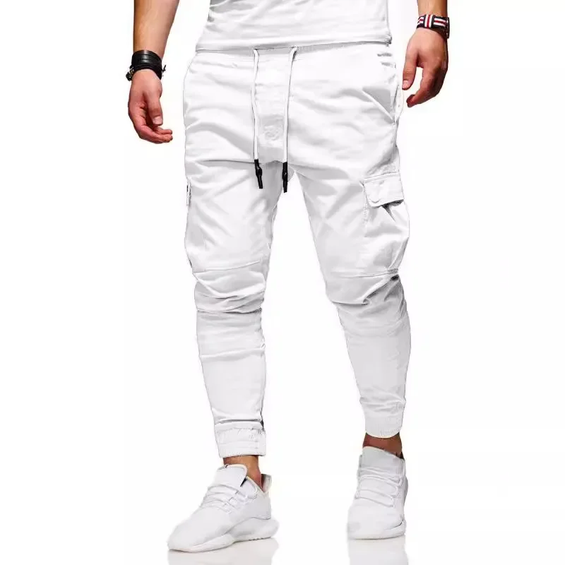 Trendy Men's New Outdoor Sports Elastic Pants Men's Windproof Pants Men's Casual Loose Sports Pants