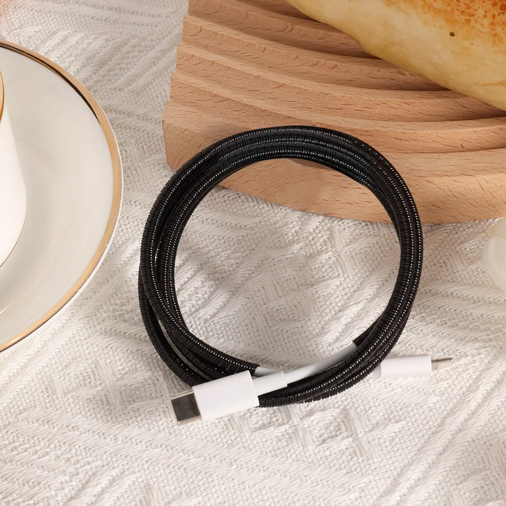 Black Color Charger Soft Silicone Case For iPhone 11 13 14 15 18W-20W Gradual Change Charge Protection Cover Charger Sleeve