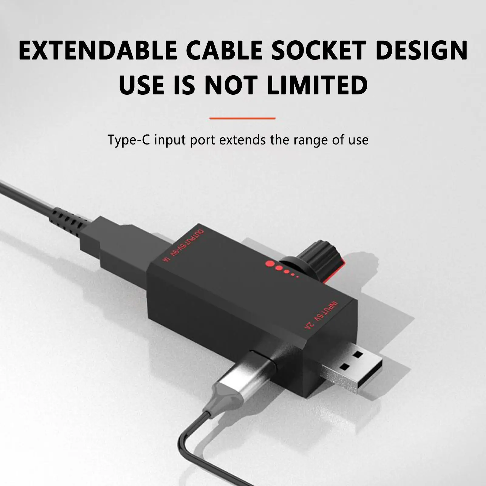 Pengendali Motor 5V Pengendali Kecepatan Induksi Perlindungan USB Regulator Blower Dapat Disesuaikan untuk Mendinginkan Desktop Ponsel