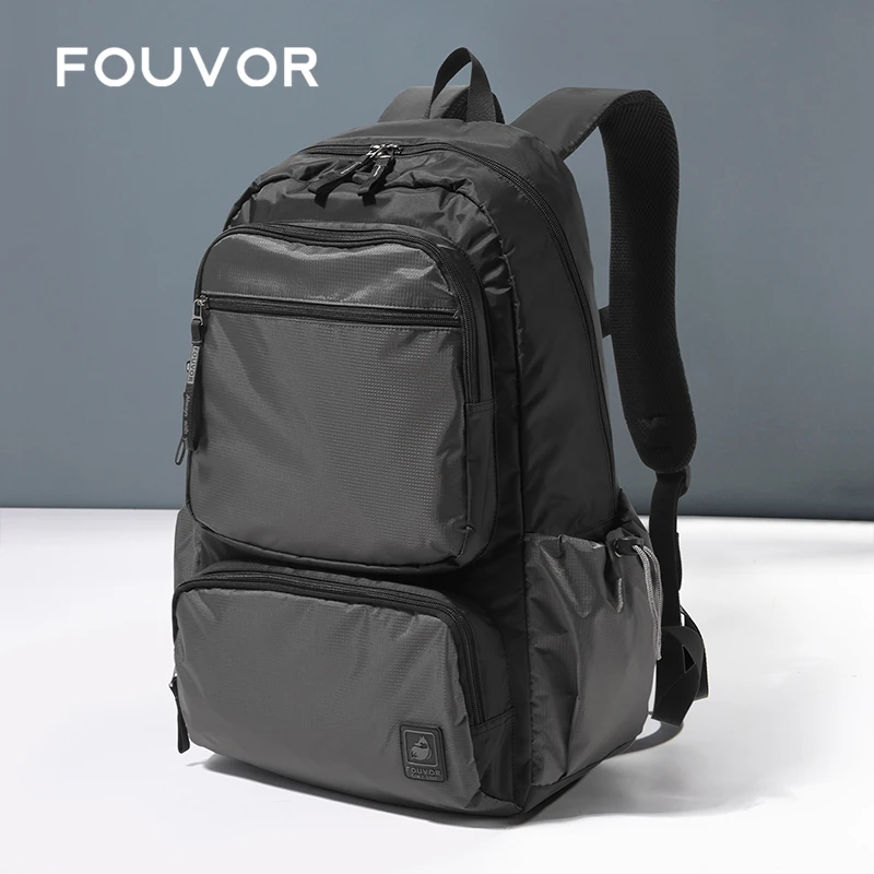 

Мужские рюкзаки Fouvor, большой дорожный рюкзак для ноутбука, тренд 2025, новая мода, повседневная спортивная нейлоновая школьная сумка 3027-10