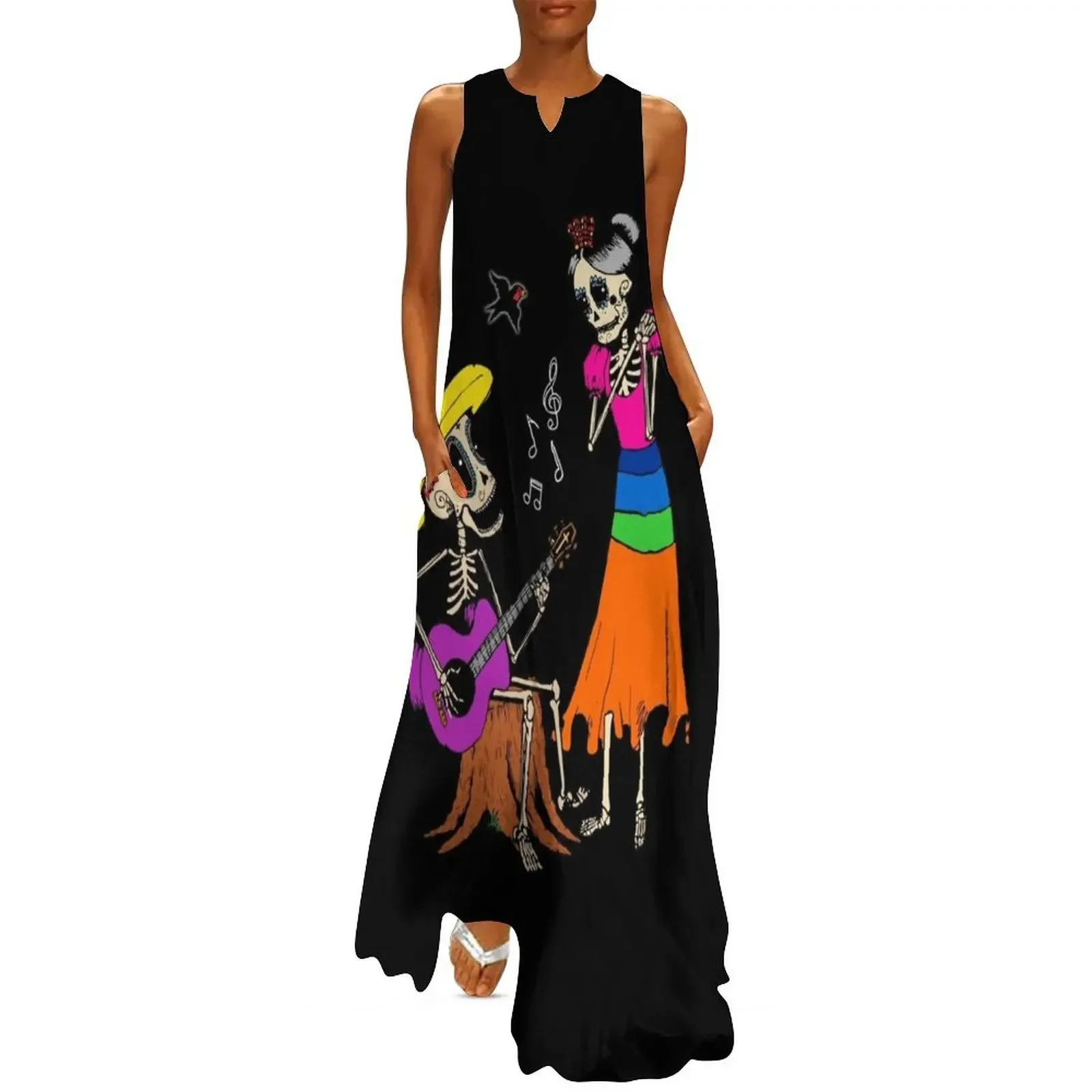 

Forever Lovers Siempre Amantes Long Dress dresses summer Aesthetic clothing Women's dress Dress