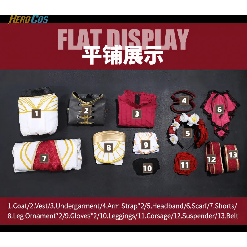 لعبة كلير سبكور: إكسبيديشن 33 مايل أزياء تنكرية لحفلات الرسوم المتحركة للنساء زي الهالوين ملابس لعب الأدوار هيرو كوس