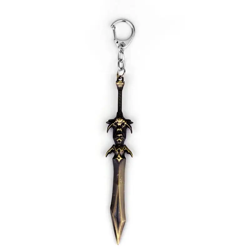 Dota 2 Keychain Toys Set New Game Dota2 Weapon Sword Model Talisman Ornaments Gift for Player Game Fans Keychain Gift