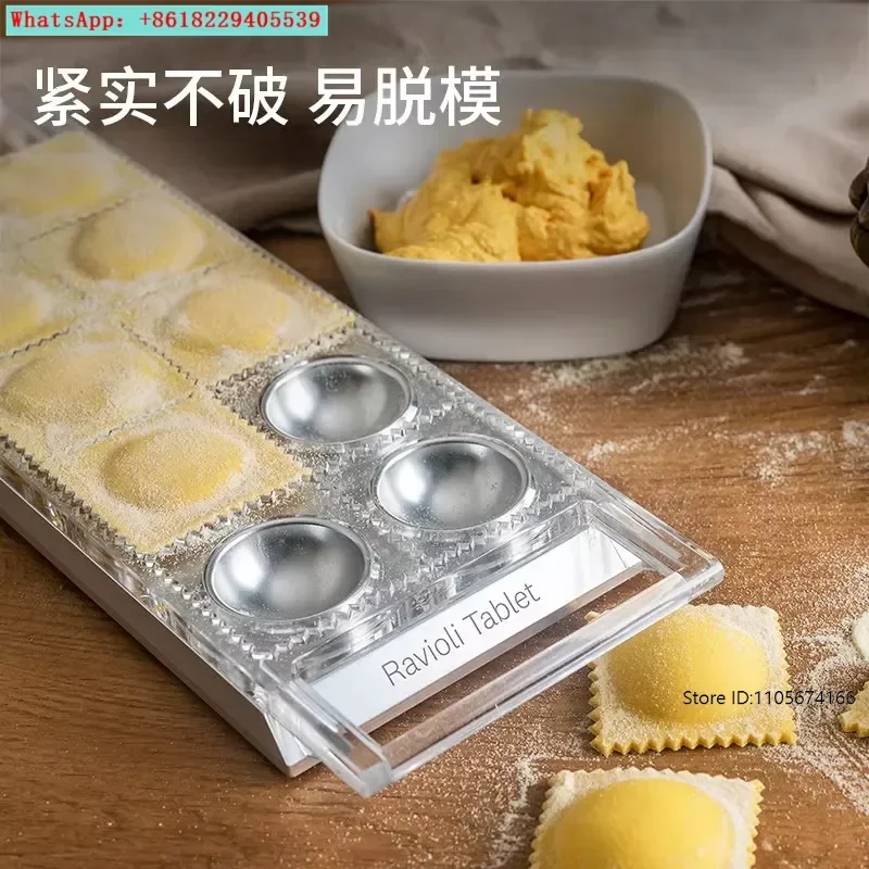 imported new dumpling tray mold lazy dumpling artifact household square