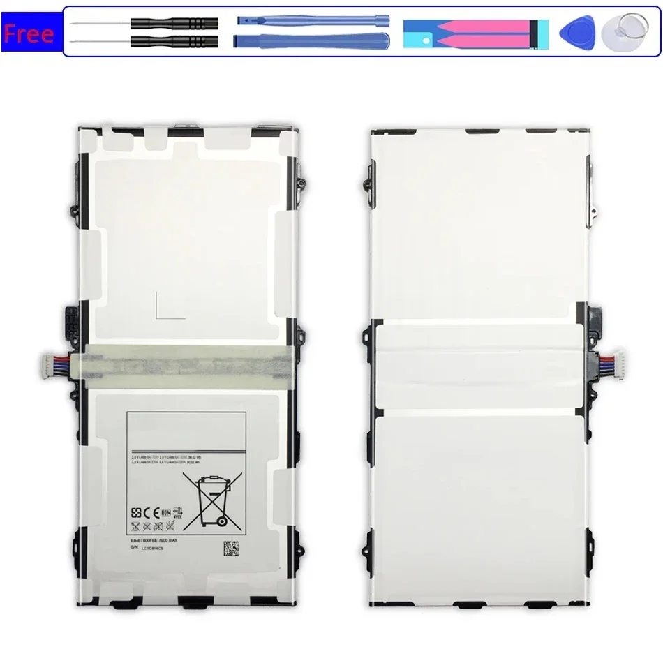 EB-BT800FBE High Capacity Replacement Battery For Samsung Galaxy Tab S 10.5 SM T800 T801 T805 T807 T807A T807P 7900mAh