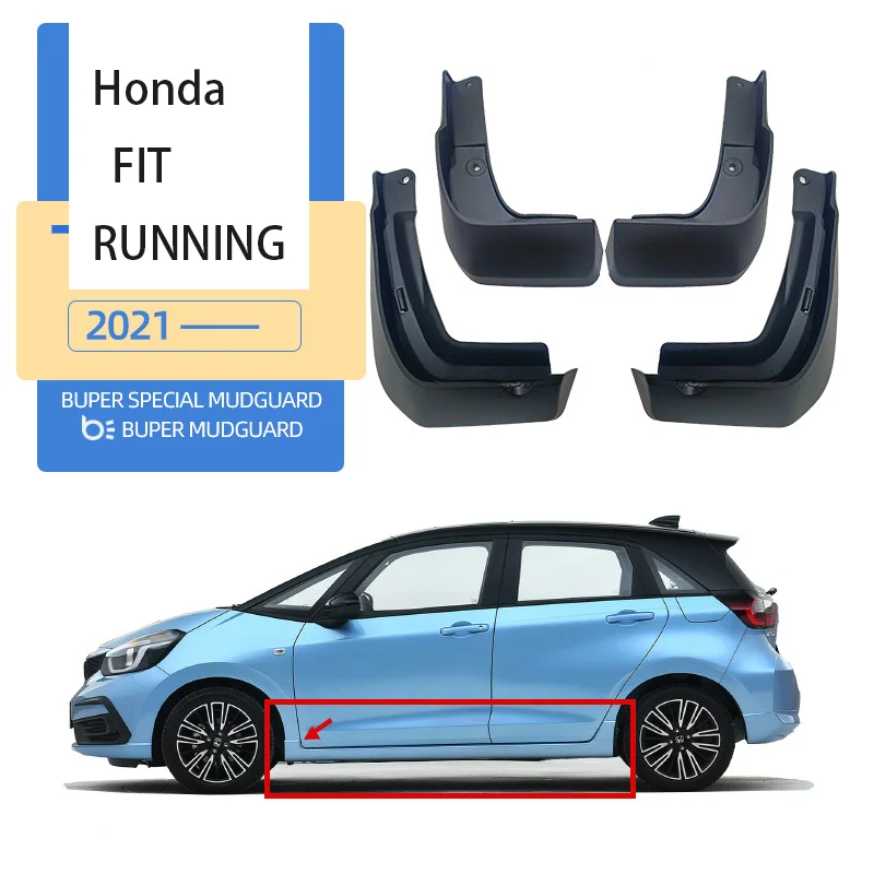For 2021-2024 Honda Fit Trendy Edition Pro Fender Fender Accessories