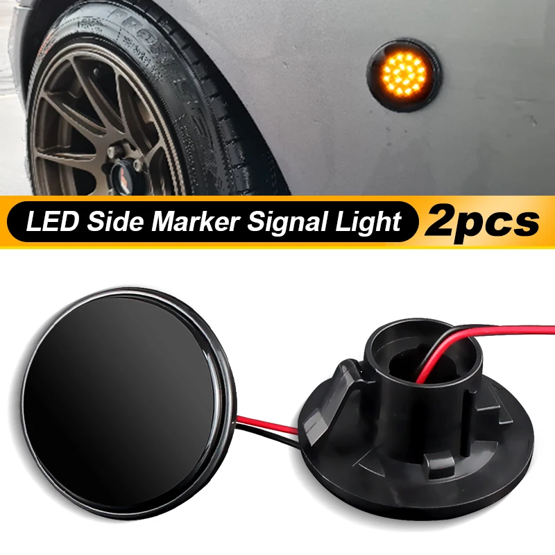 2Pcs Led Arrow Indicator Side Marker Turn Signal Light For Mazda MX5 MX-5 Mk1 Mk2 Mk3 1989 1999 2000 2001-2015 Canbus