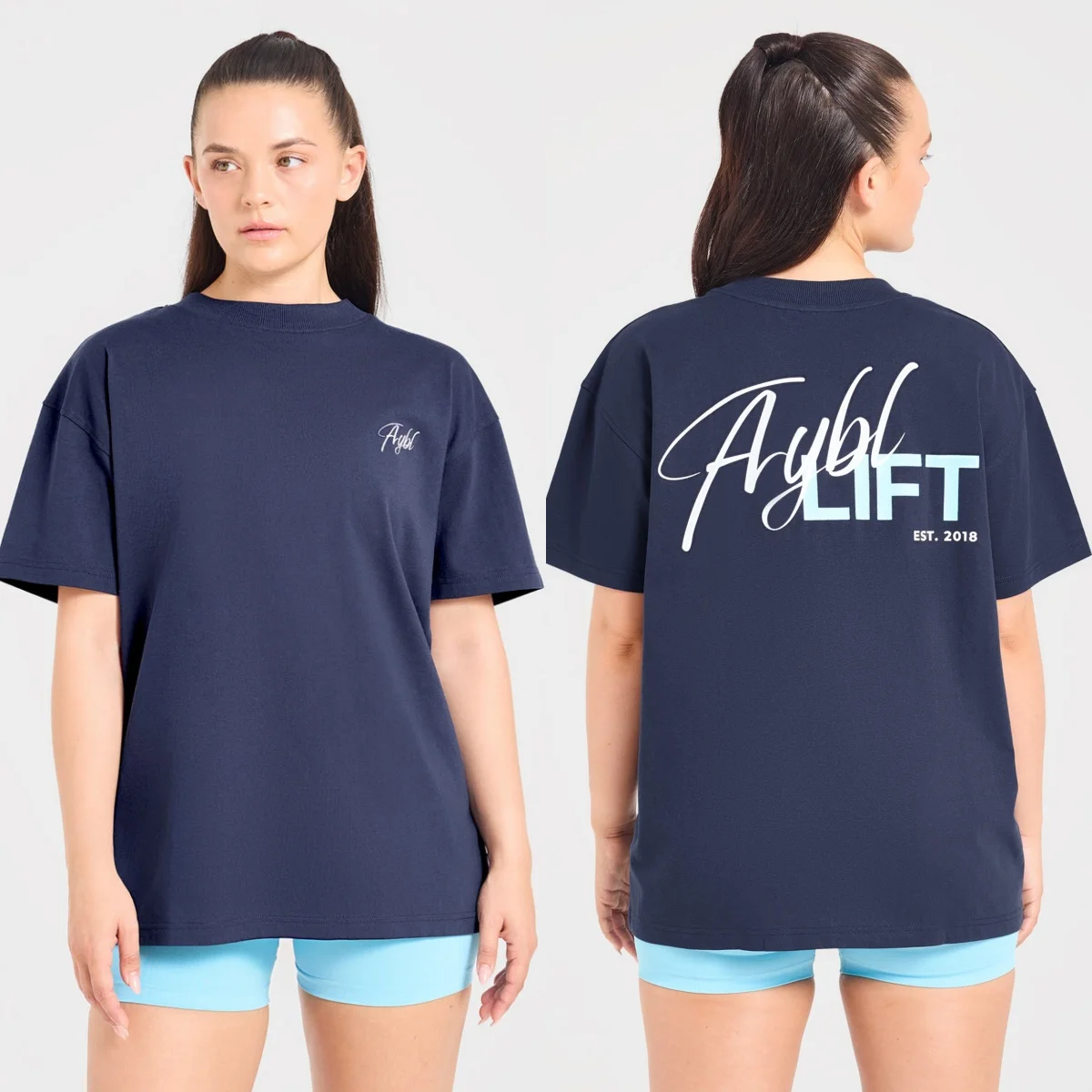 Seltener Sommer GYM AY 2026 BL Daily Fitness T-Shirt Grafik Baumwoll-T-Shirt mit Druck Hochwertiger Luxus Unisex-Stil für Männer und Frauen – Detail 2