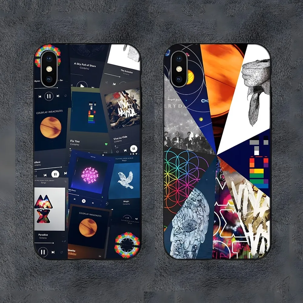 

C-Coldplay Band Phone Case For Samsung S21,S22,S23,S30,Ultra,S20,S30,Plus,S21 Fe,10,9,5G Silicone Cover