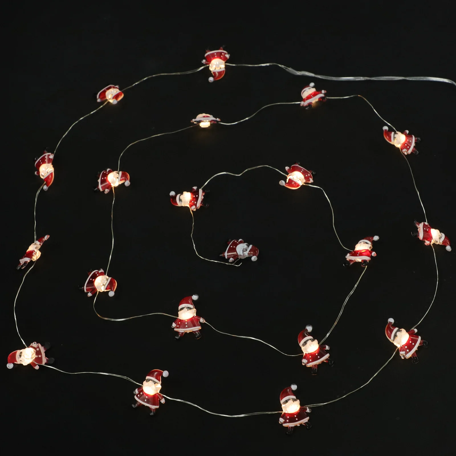 

Santa Claus Led String Lights Christmas Copper Wire Lamp Ip42 Waterproof For Home Garden Outdoor Party Decoration Holiday Event