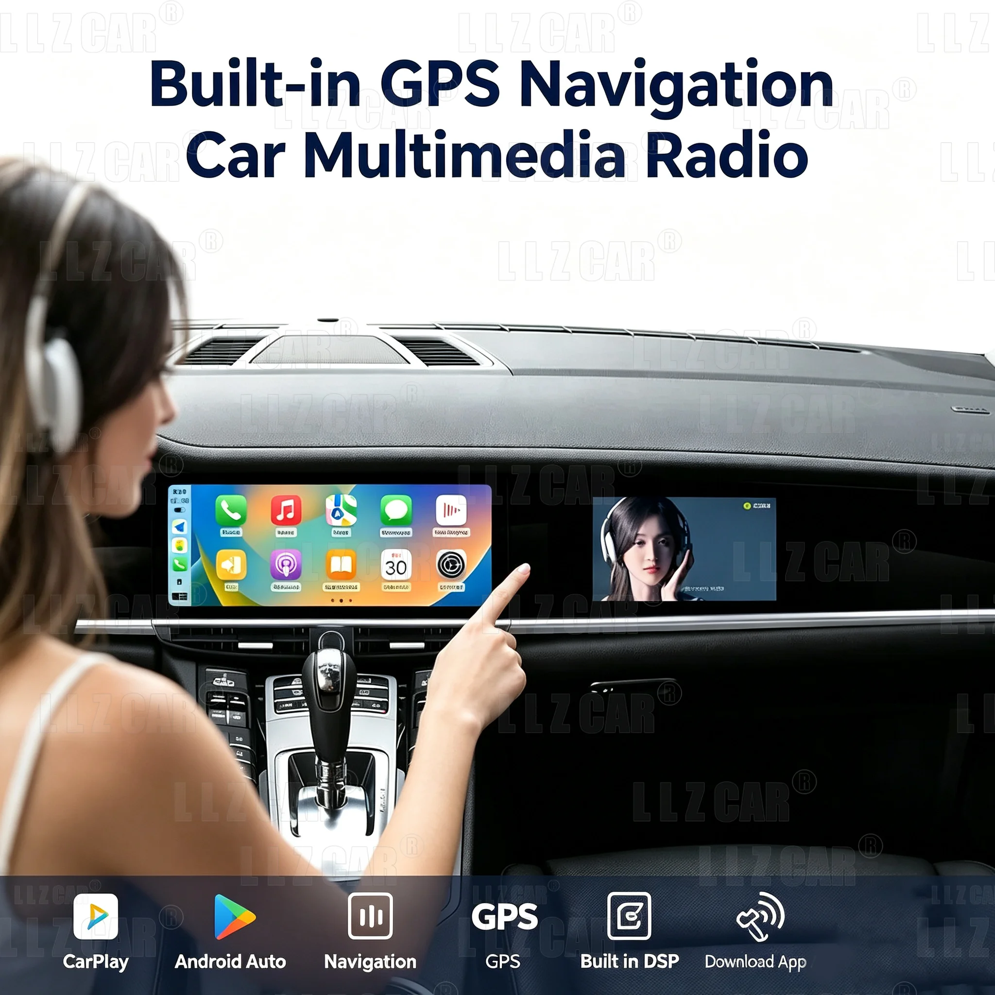 10.9 Inch Dual Screen Carplay For Porsche Panamera 970 2010-2016 Upgraded Interactive Android Multimedia Video Player