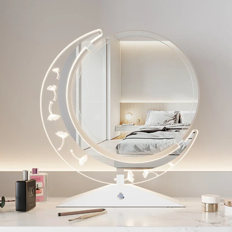 Dorm Decorative Mirrors Bedroom Korean Luxury Home Decorative Mirrors House Interior Decoratie Woonkamer Room Decor YN50DM