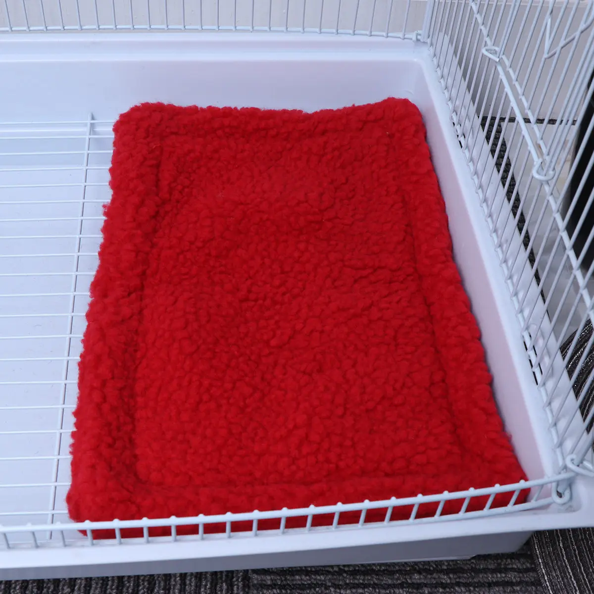 

1 шт. 30x20 см Теплый зимний коврик из высококачественного материала для домашних животных, идеально подходит для отдыха хомяков и хорьков