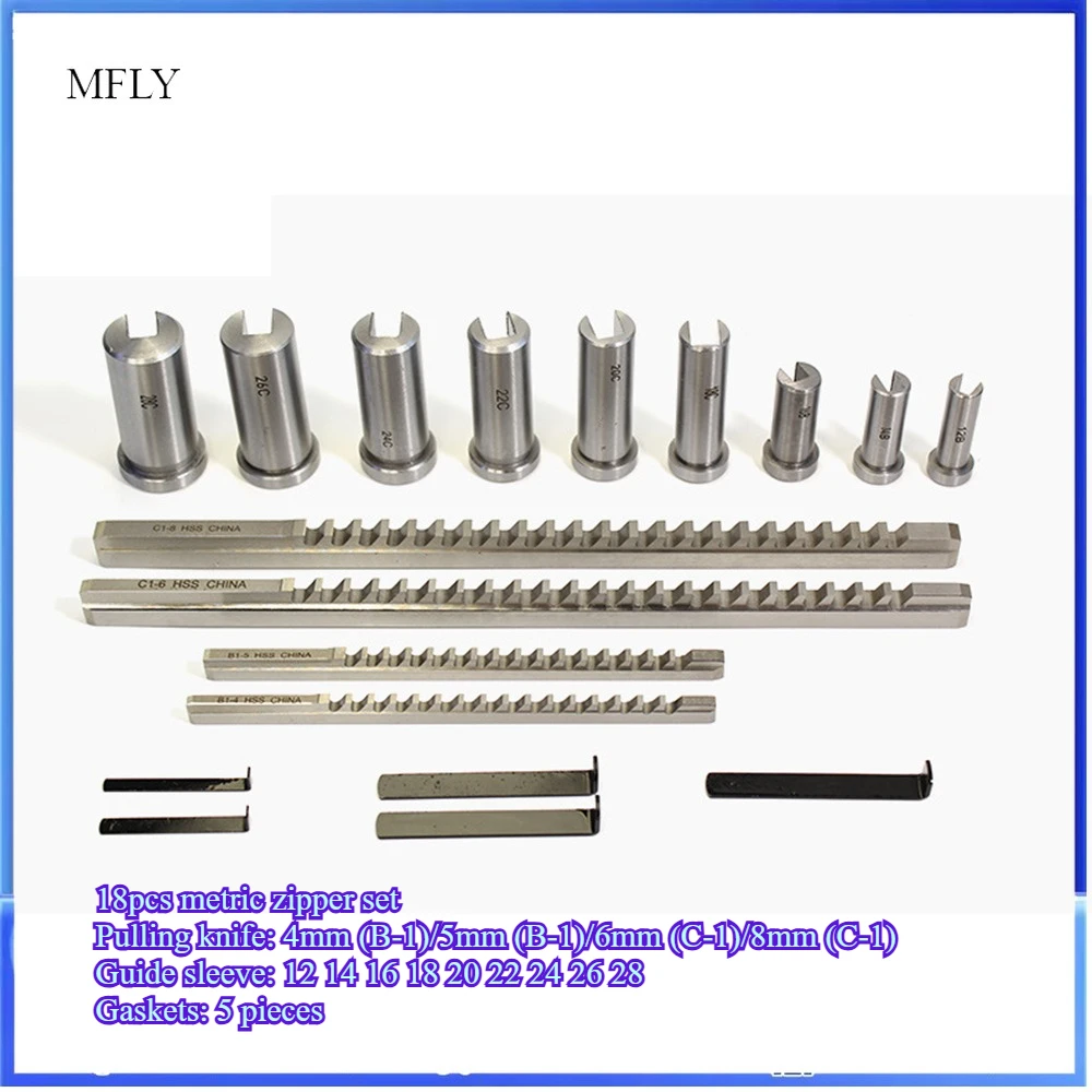 

18pcs Metric Keyway Broach Set 4/5/6/8mm Broaches 12-28 Cutting Broach Brand new
