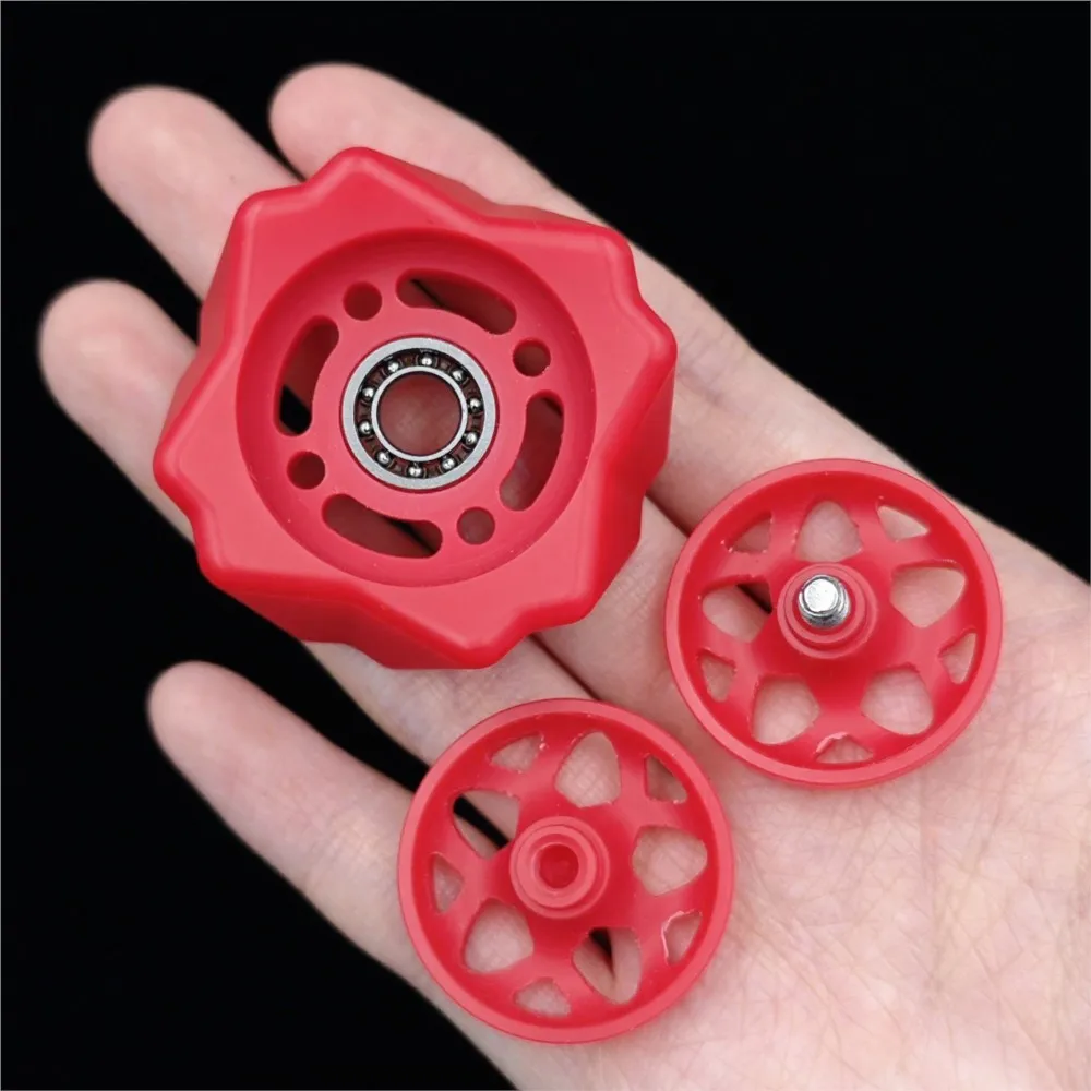 ของเล่นฟิดเจ็ตสปินเนอร์โลหะ YOUBING EDC ซากุระ ไทเทเนียม สำหรับผู้ใหญ่ ของเล่นแก้เครียดแปลกใหม่ ไจโรสโคป