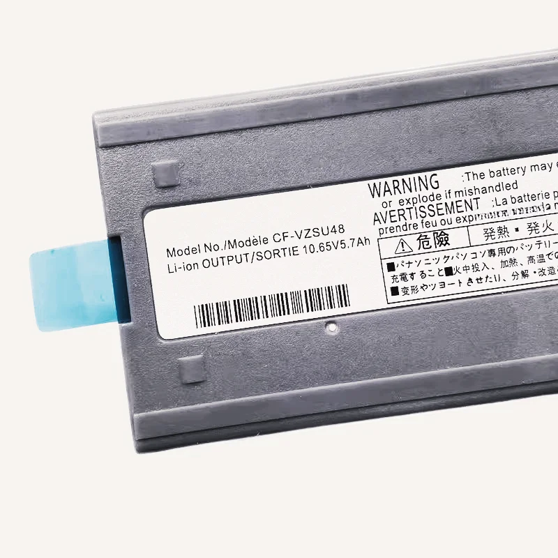 CF-VZSU58U CF-VZSU48U CF-VZSU48 CF-VZSU28 Laptop Battery For Panasonic Toughbook CF-19 CF-18 CF-VZSU50 CF-VZSU48R 59Wh 11.1V