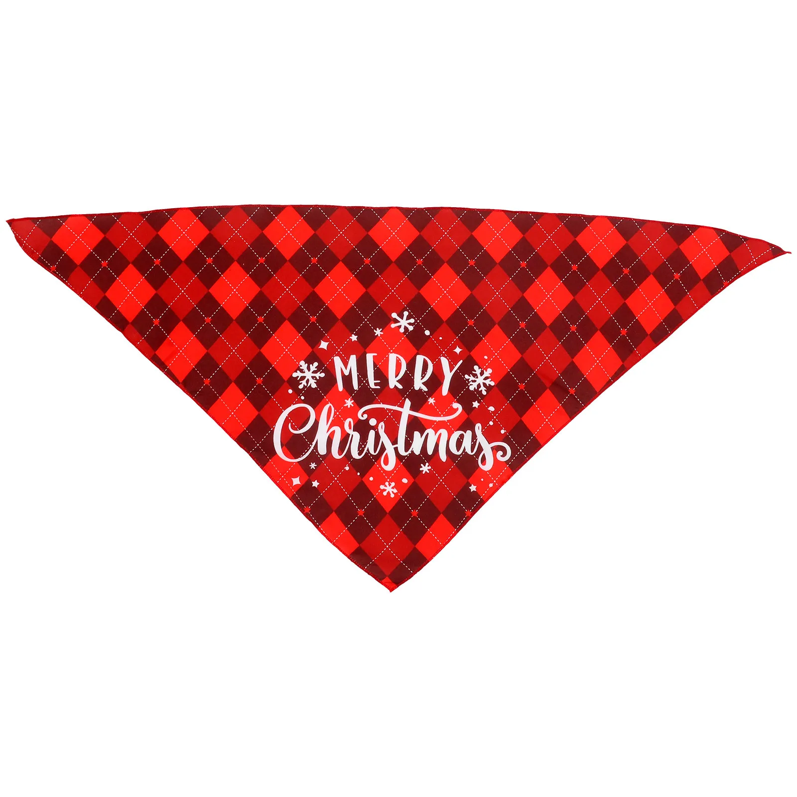 

Christmas Pet Bandana Soft Breathable Polyester Dog Puppy Triangular Scarf Xmas Gift Dog Saliva Towel Pet Scarf