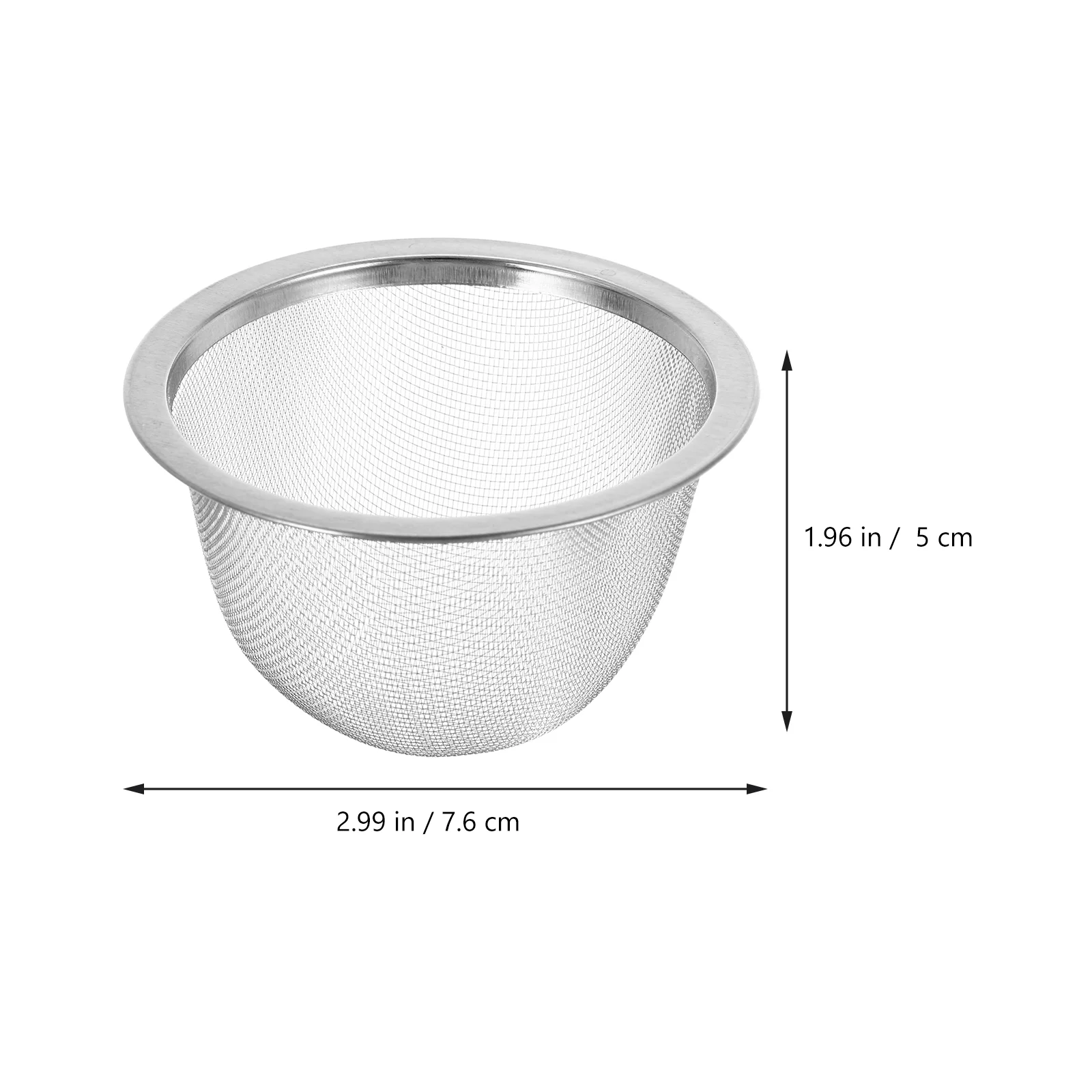 8 Pcs Mesh Strainer Tea Ball Metal Infuser Stainless Steel Filter Sturdy Cup Accessory Leaker Teapot