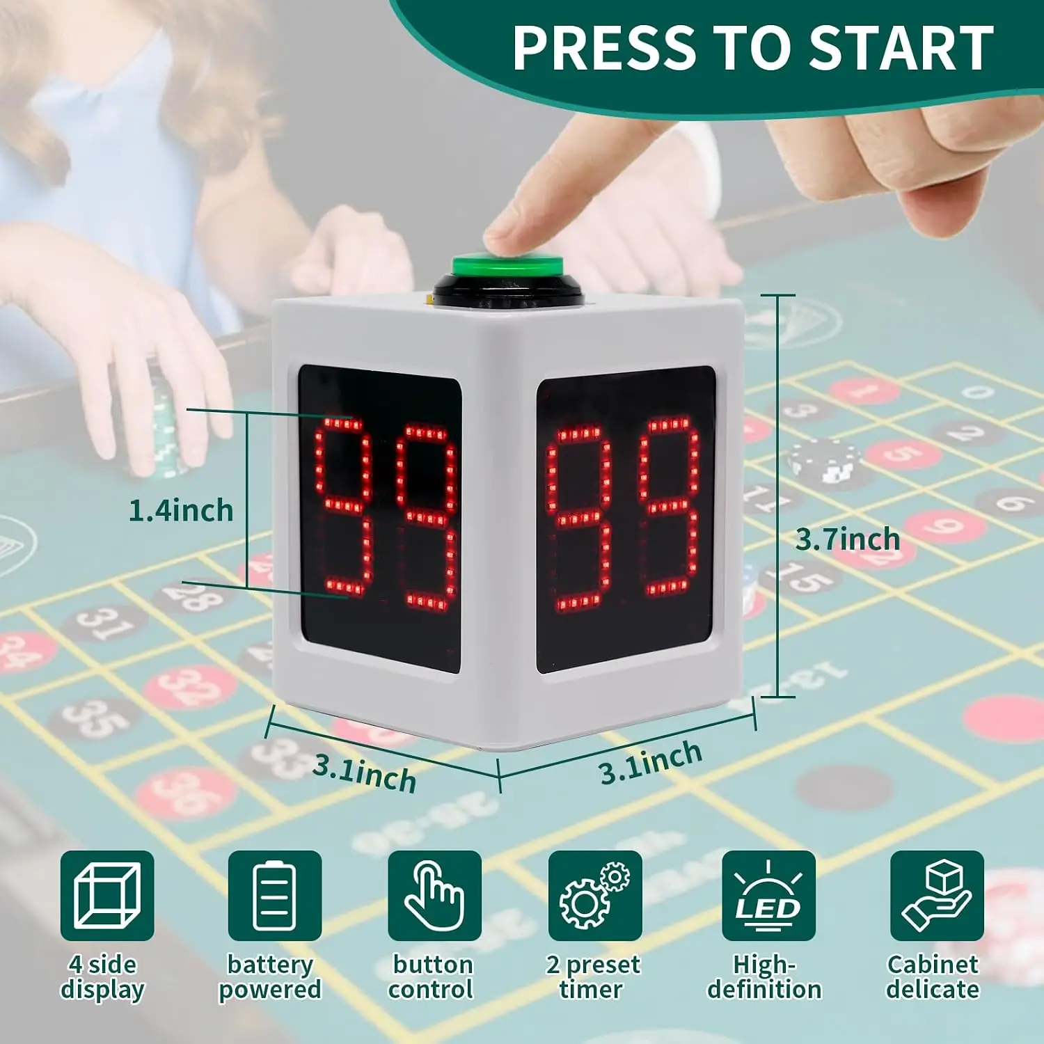 timer-per-il-conteggio-dei-secondi-nel-poker-per-tornei-di-poker-casino-scacchi-con-impostazione-di-20-30-secondi-e-tempo-personalizzabile-timer-a-forma-di-cubo-con-quattro-facce