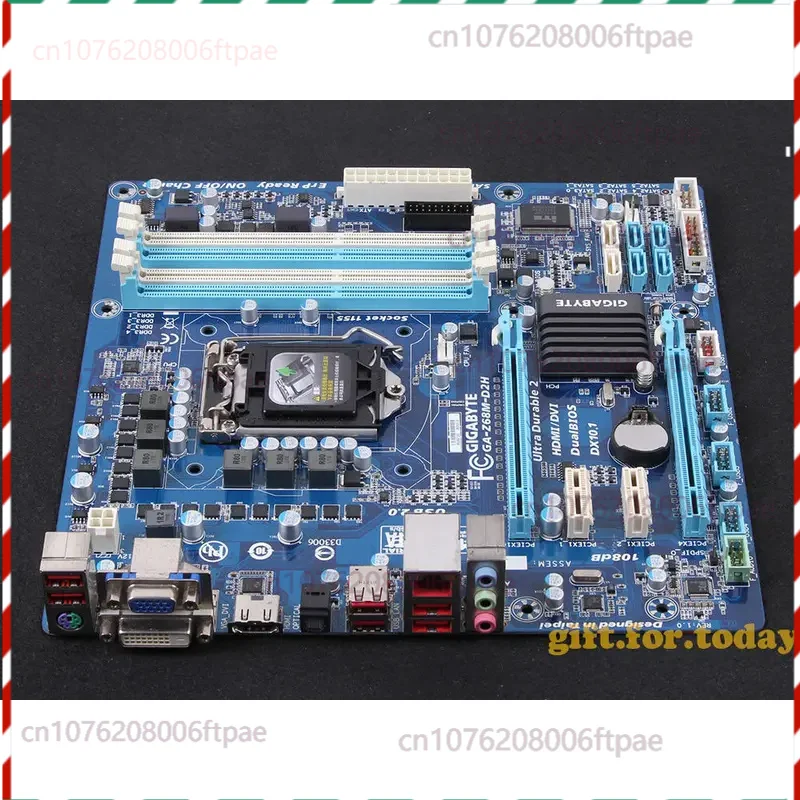 

Original FOR Gigabyte GA-Z68M-D2H Intel Z68 Motherboard LGA 1155 DDR3