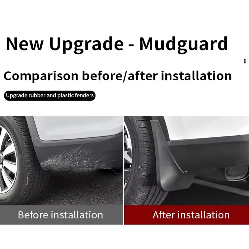 واقيات الطين لسيارة Toyota Tacoma N400 منذ 2024 2025 Gen Fender Mud Flaps Splash Guards
