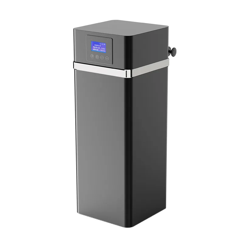 Automatic descaling and water purification integrated large-flow household water softener