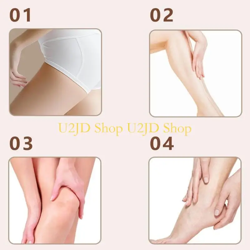 U2JD 2/6Pcs Thigh Inner Anti-Chafing Stickers Thigh Prevention Friction Tape Patches,Anti Chafing Skin Tape for Inner Thigh