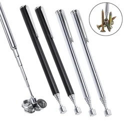 4 Stuks Draagbare Mini Telescopische Magnetische Magneet Pen Handige Tool Capaciteit Voor Picking Up Moer Bout Uitschuifbare Pickup Staaf Stok