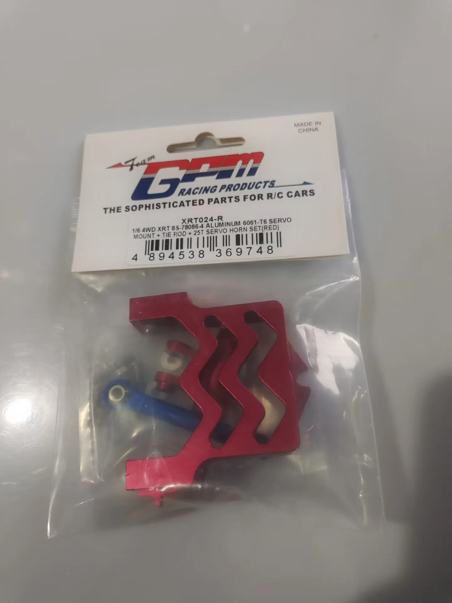 مقعد مؤازر GPM + ذراع مؤازر 25T + مجموعة قضيب مؤازر لسيارة TRAXXAS 1/6 XRT 8S RC