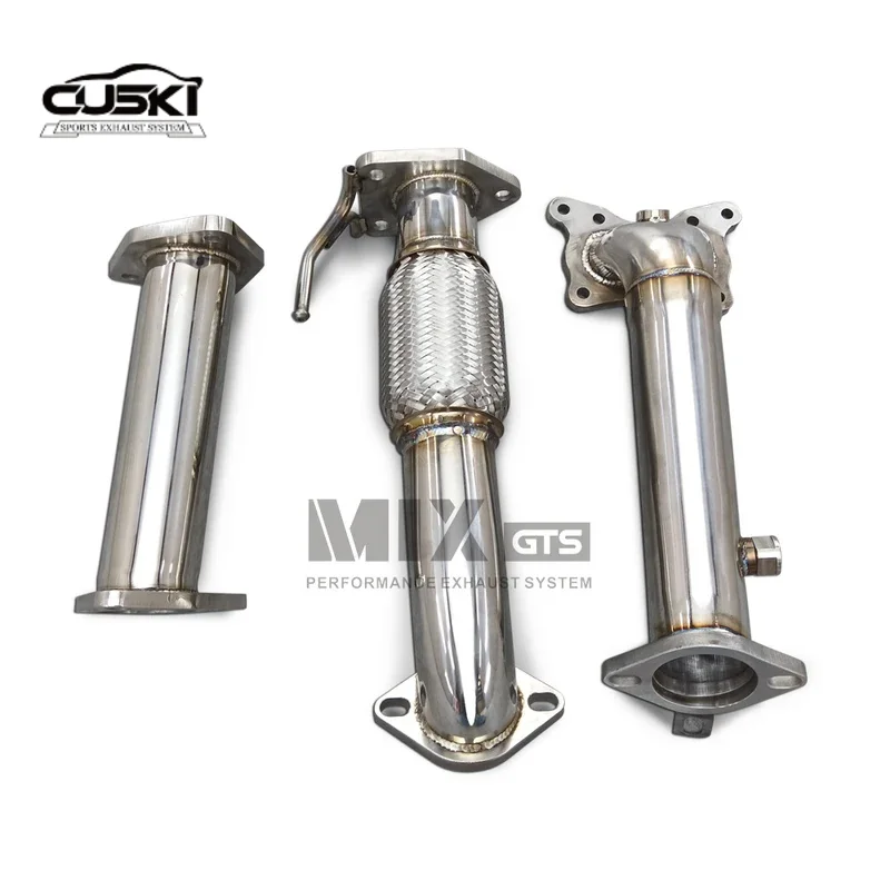 High quality stainless steel exhaust downpipe suitable for 2009 Honda SIBO Rui 2.4 automotive exhaust modification exhaust syste